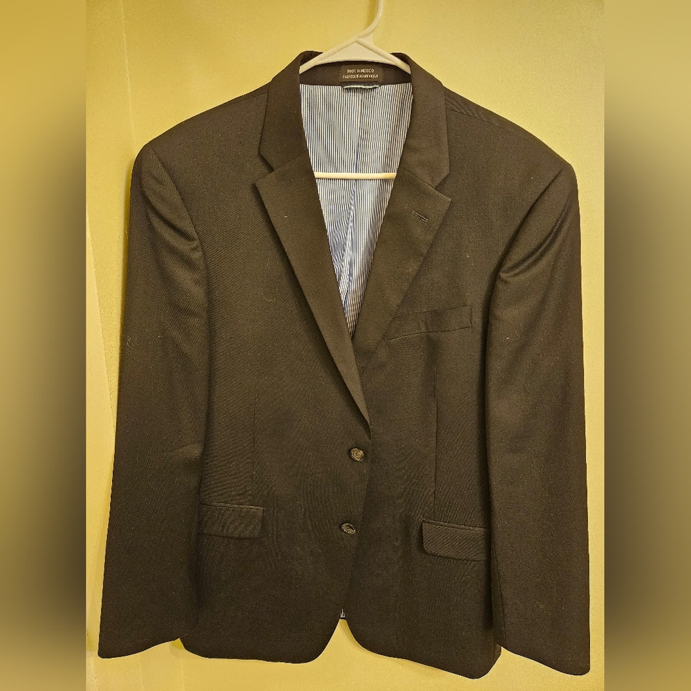 Tommy Hilfiger black sports coat size 42r